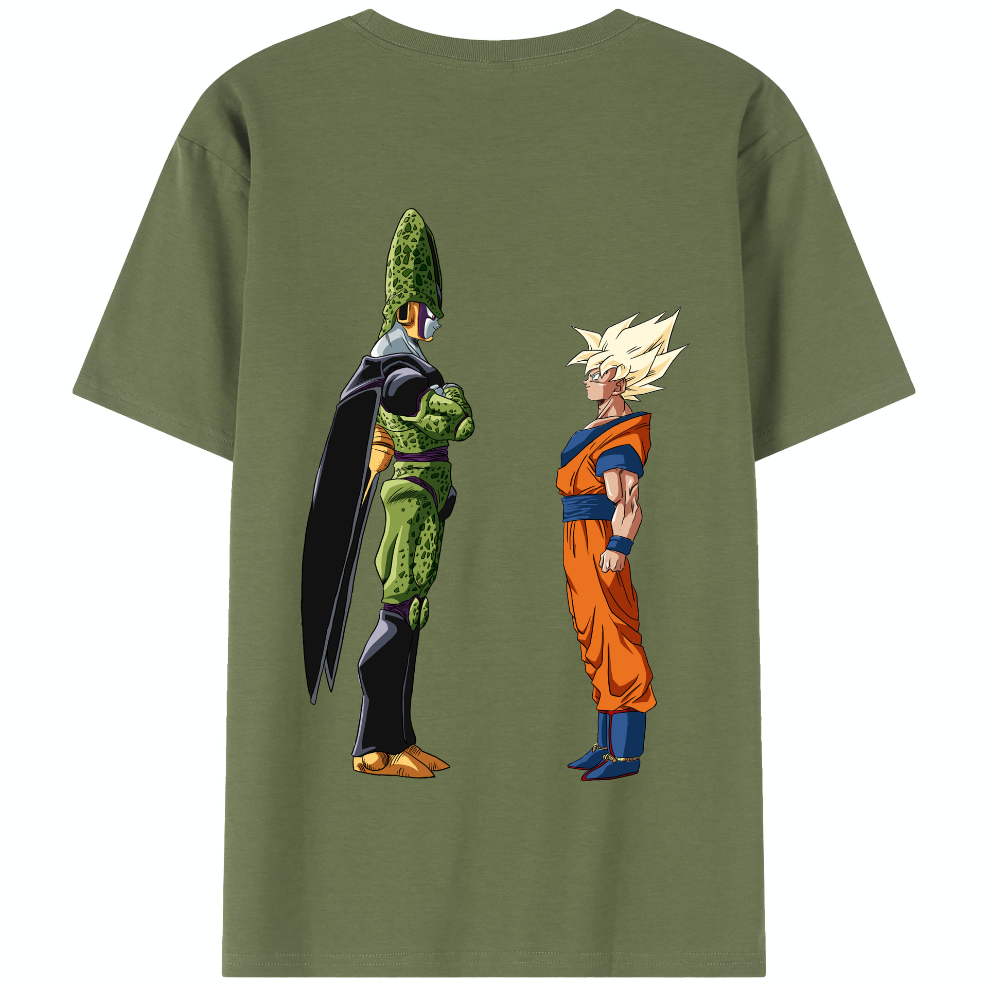 （画像用） ドラゴンボール DRAGON BALL 綿100％半袖Tシャツ（背面プリント）
